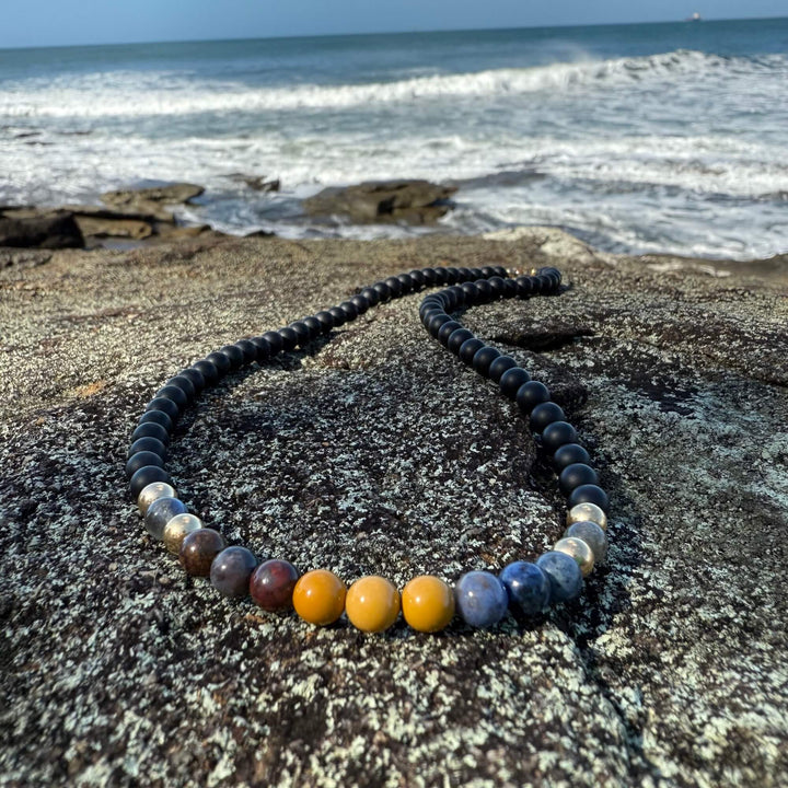 Phoenix Rising Men's Gold Necklace