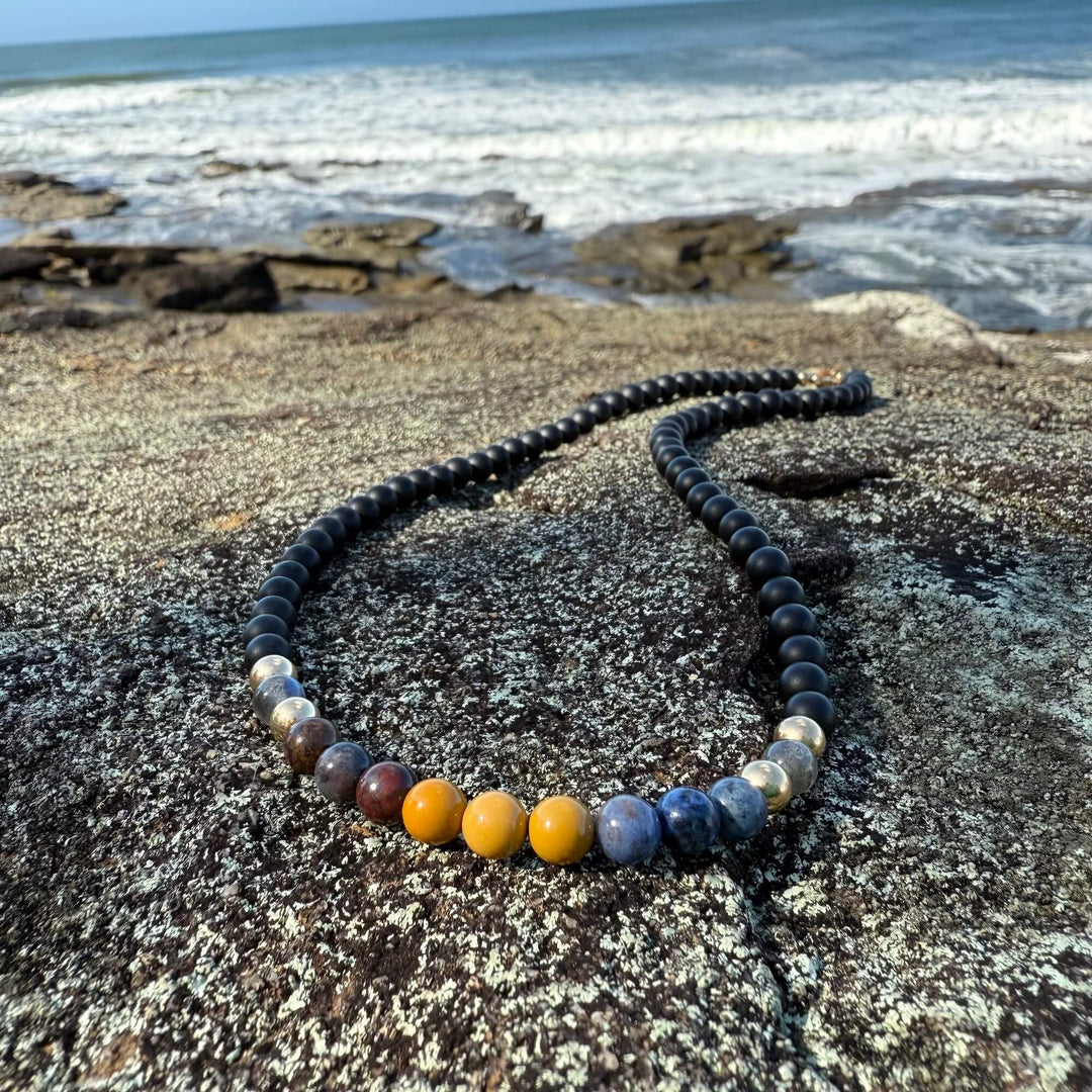 Phoenix Rising Men's Gold Necklace