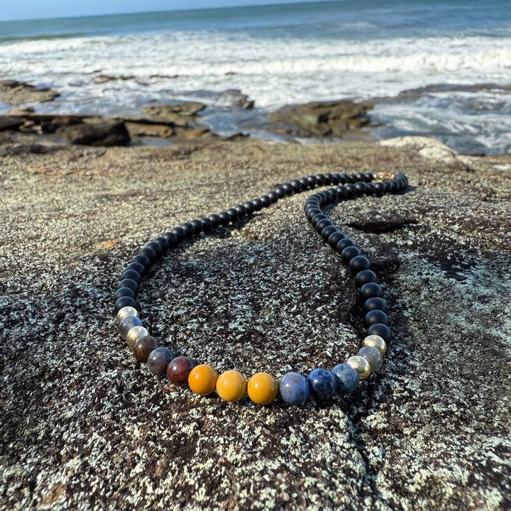 Phoenix Rising Men's Gold Necklace