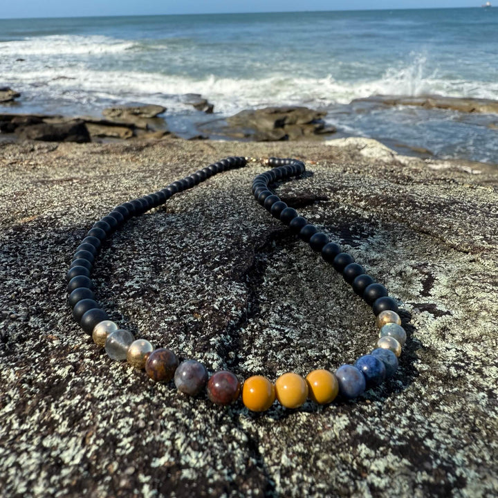 Phoenix Rising Men's Gold Necklace