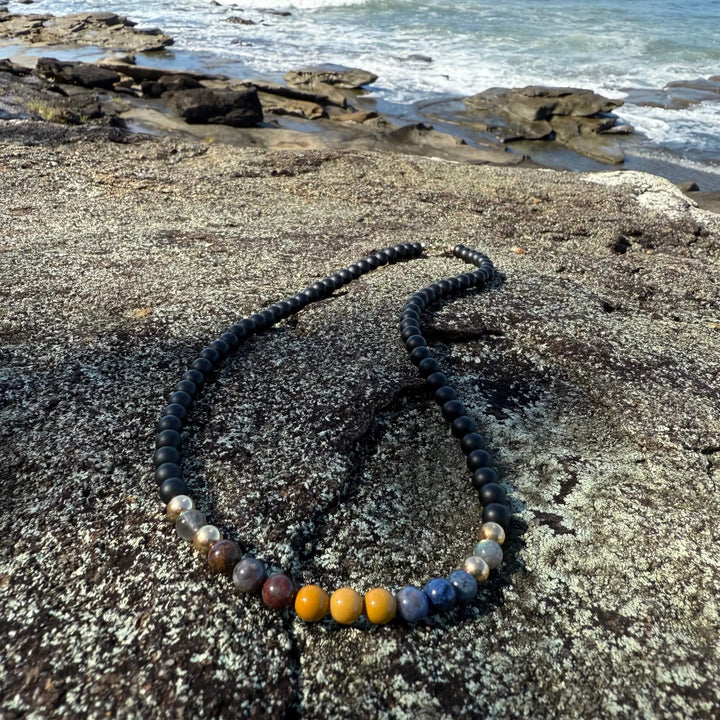 Phoenix Rising Men's Gold Necklace