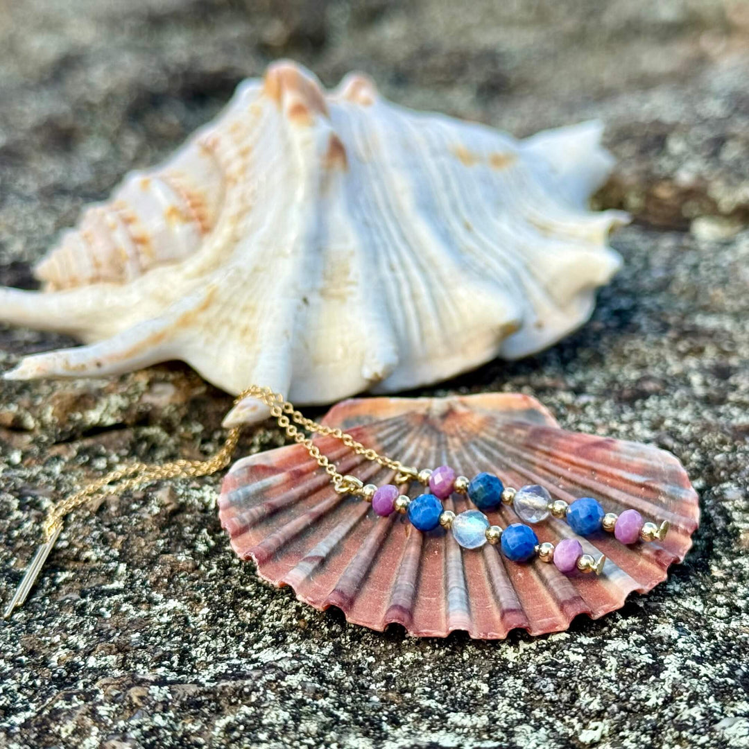 Phoenix Rising Gold Thread Earrings