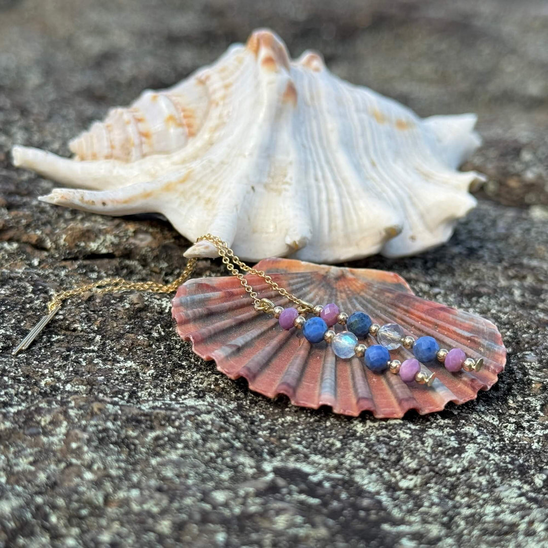 Phoenix Rising Gold Thread Earrings