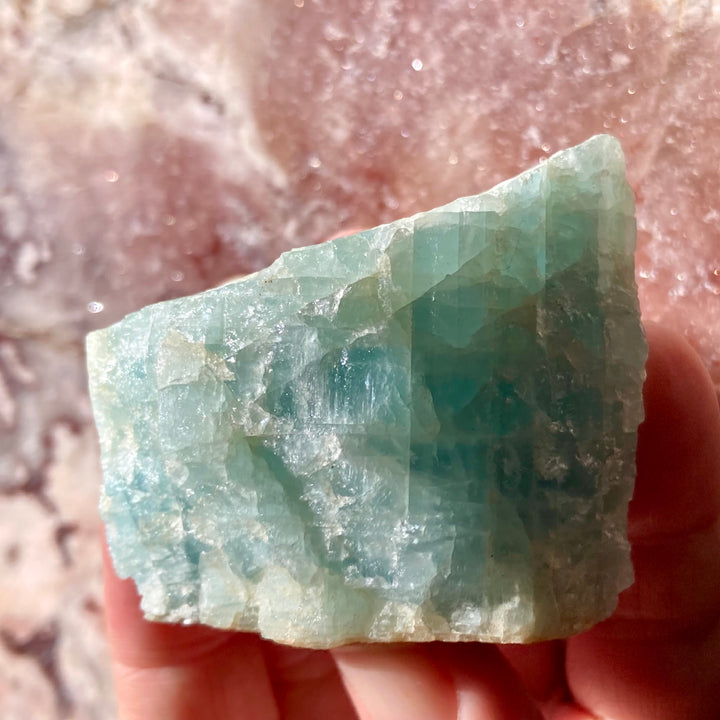 Rough Aquamarine Crystal Specimen