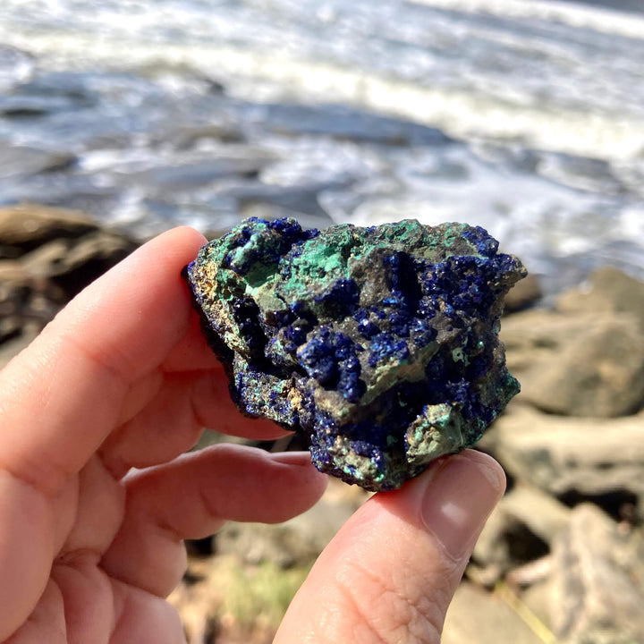 Azurite & Malachite Specimen Medium6