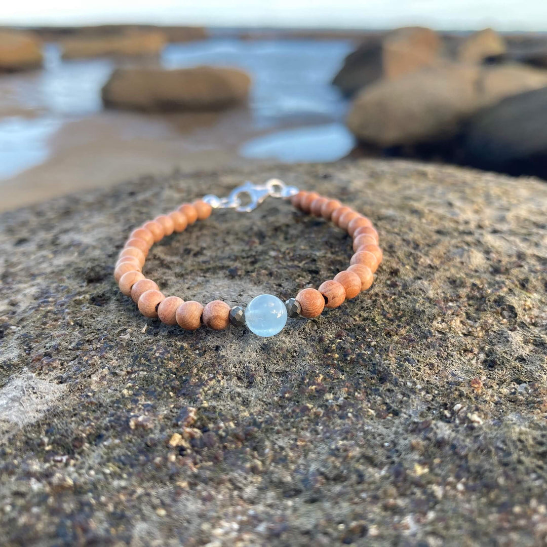 Boys Aquamarine  Bracelet