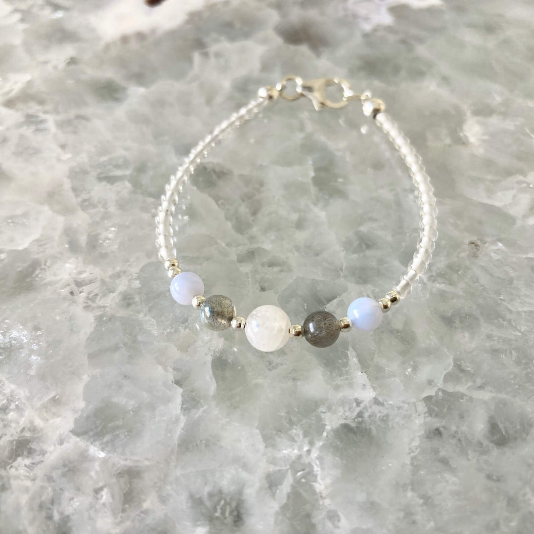 Gemini Girls Crystal Zodiac Bracelet