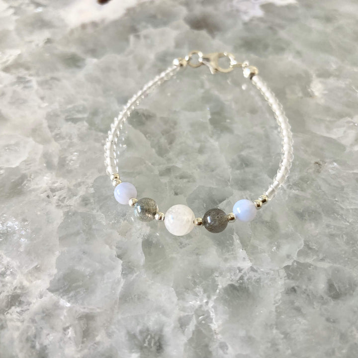 Gemini Girls Crystal Zodiac Bracelet