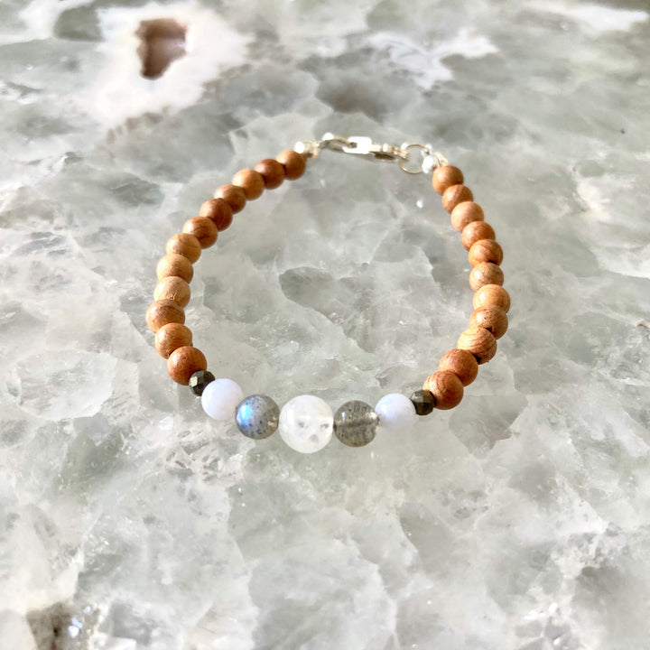 Gemini Boys crystal Zodiac Bracelet