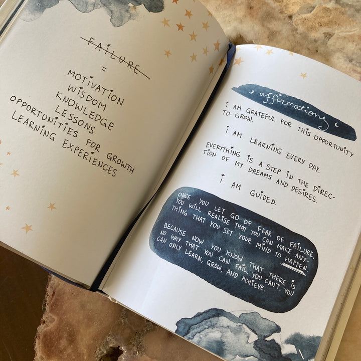 Dreamy Moons Manifest Journal