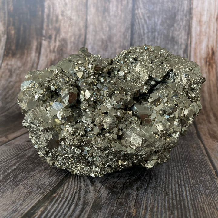 XL Pyrite Crystal Cluster