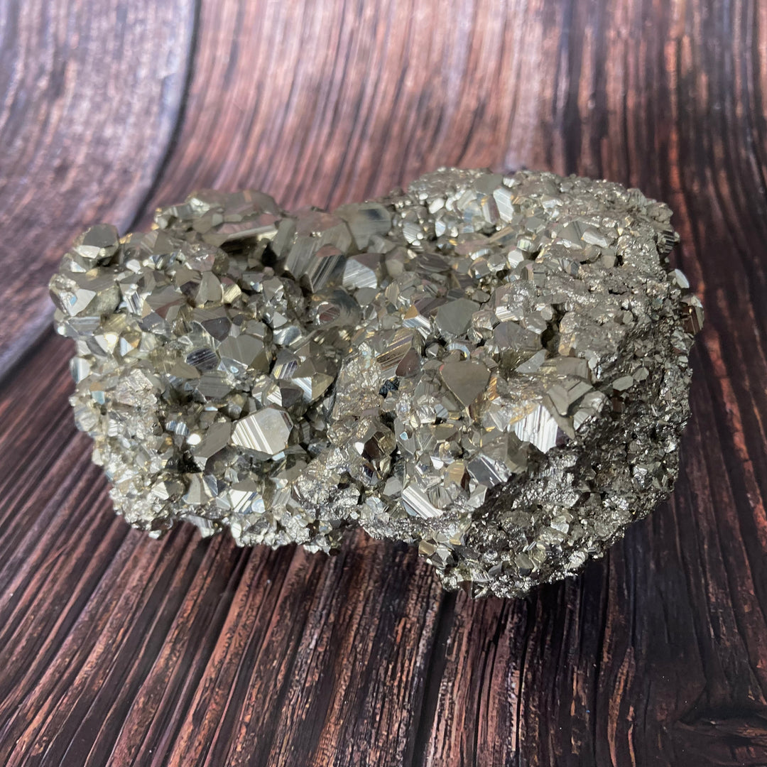 Large Pyrite Crystal Cluster
