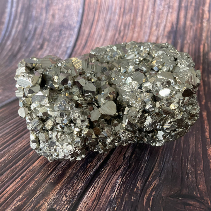 Large Pyrite Crystal Cluster
