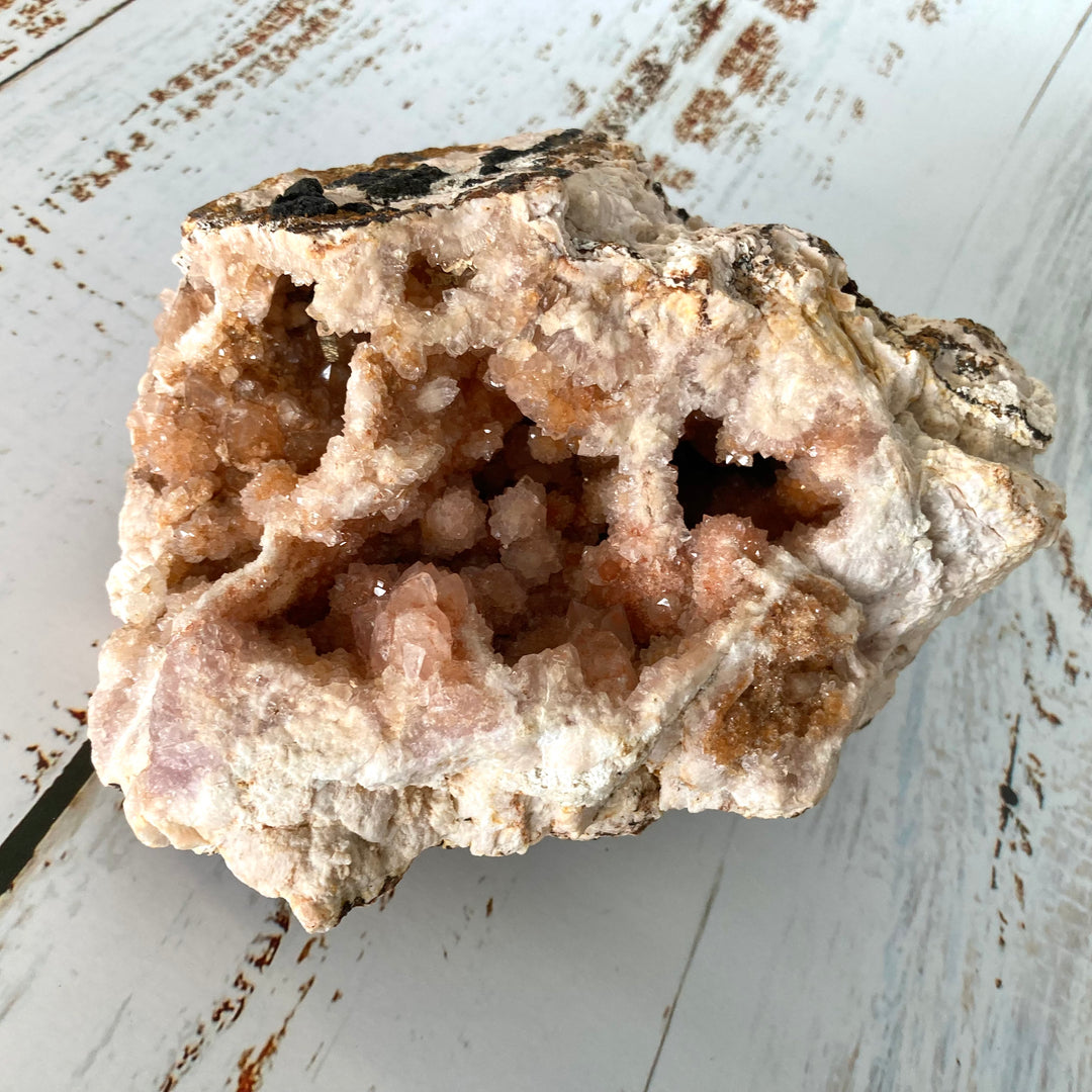 Pink Amethyst Crystal Cluster