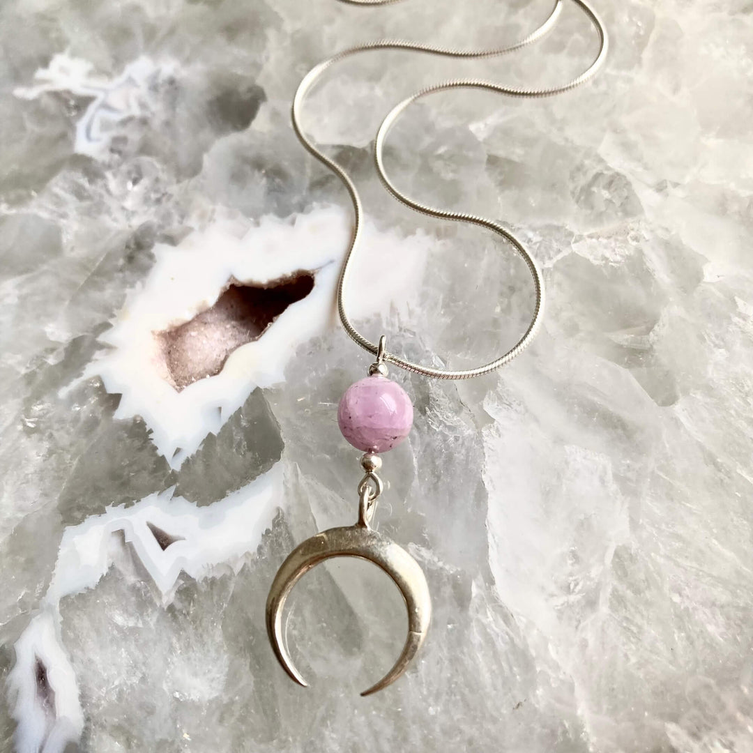 La Luna Love Kunzite Necklace