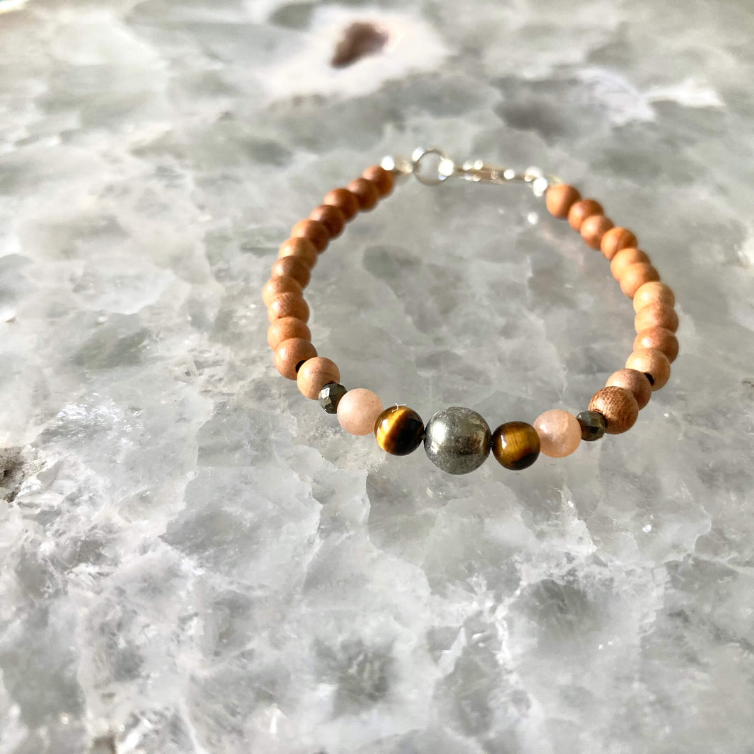 Leo Boys Zodiac Crystal Bracelet