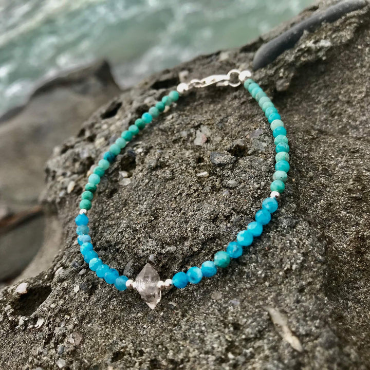 Little Mermaid Healing Crystal Bracelet