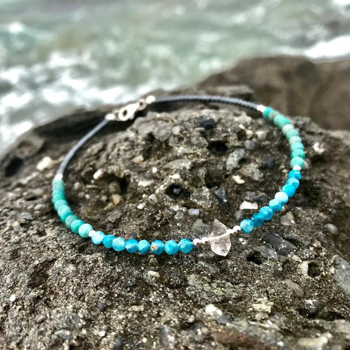 Little Mermaid Womens Crystal Anklet