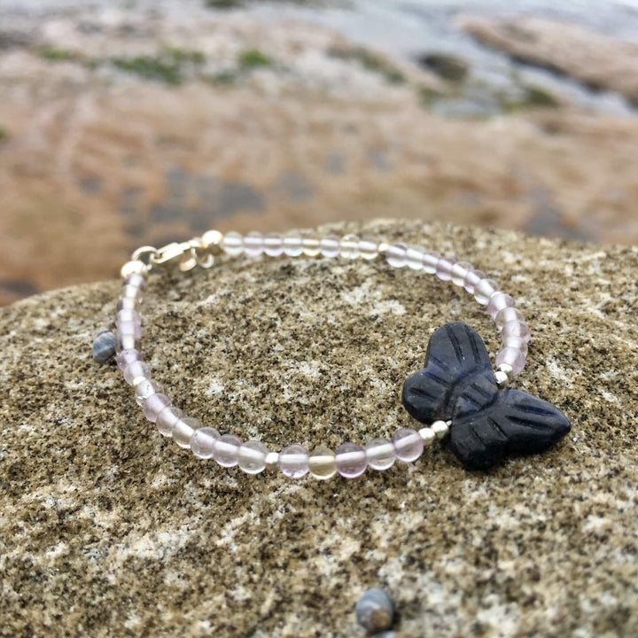 crystal The Butterfly kids bracelet