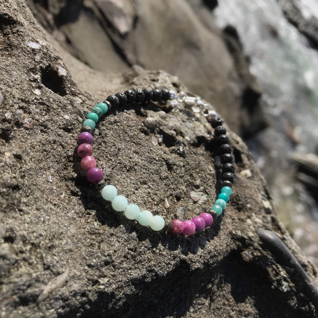 Peacock love essential oil Diffuser Bracelet