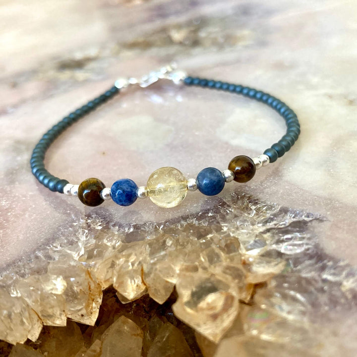 Scorpio Zodiac crystal Bracelet for ladies