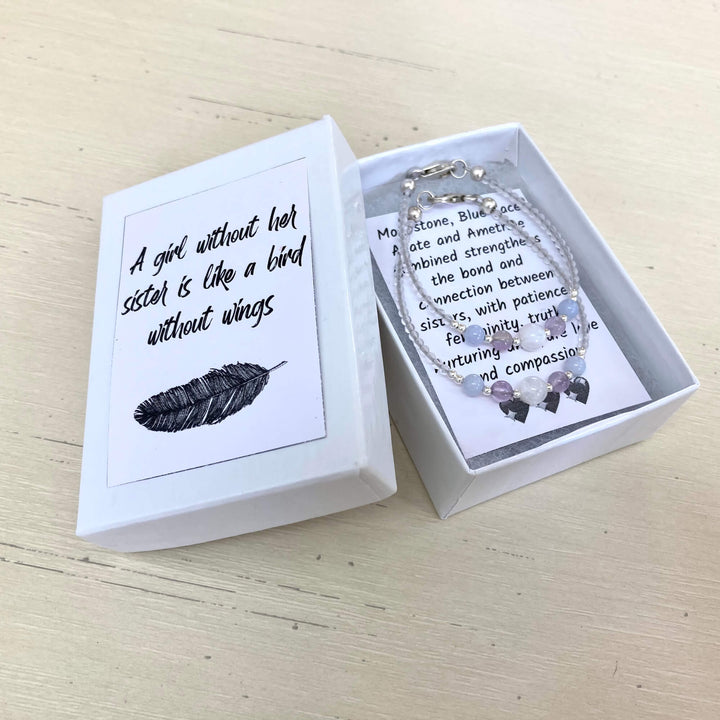 Sister box bracelet set