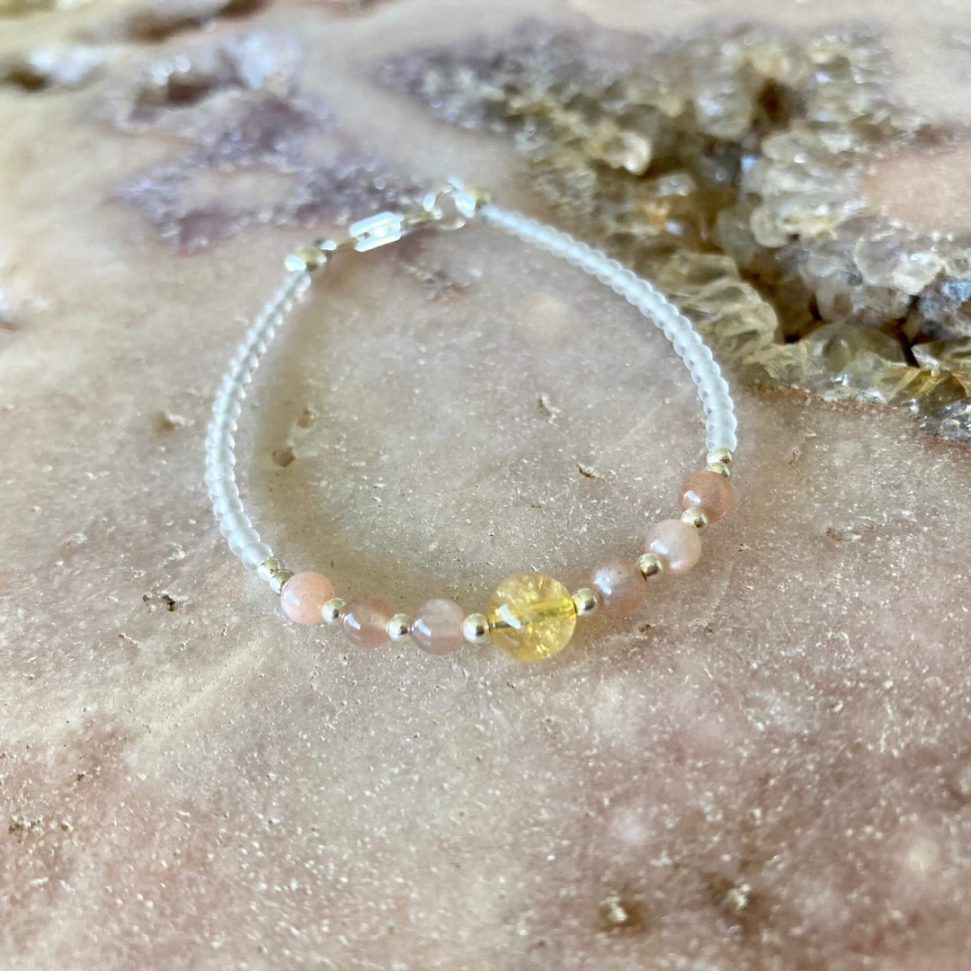 You are my sunshine bracelet