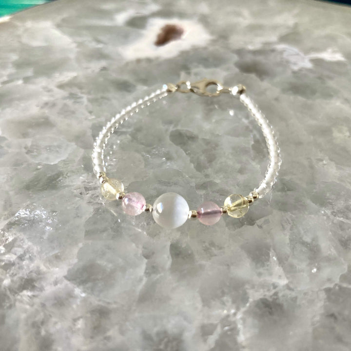 Cancer Girls Zodiac Bracelet For Healing