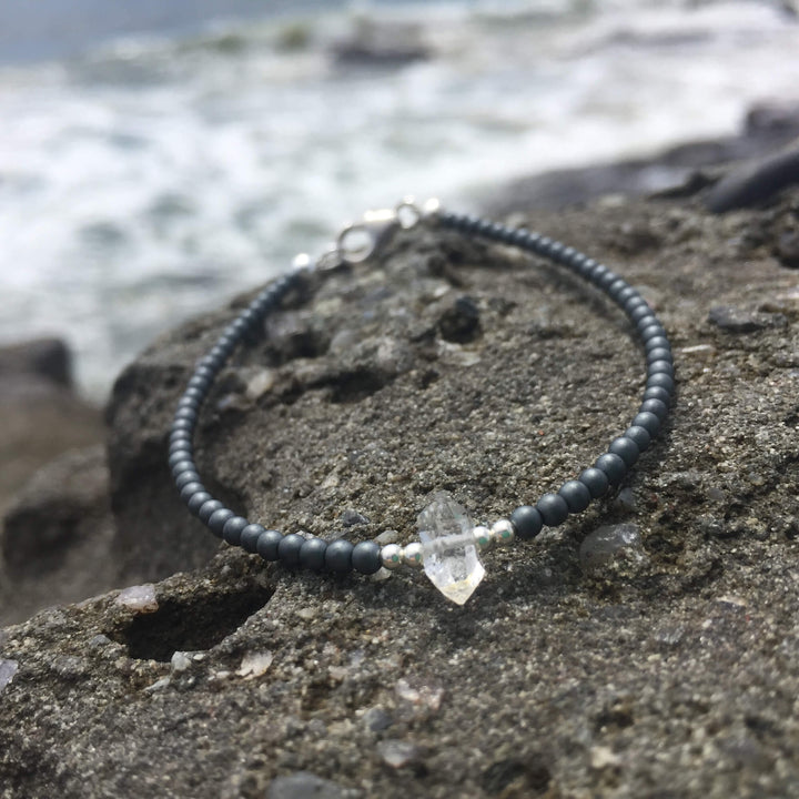 seeker of light herkimer diamond bracelet